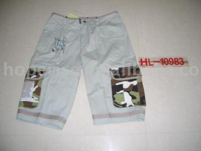 ladies` long shorts (ladies` long shorts)