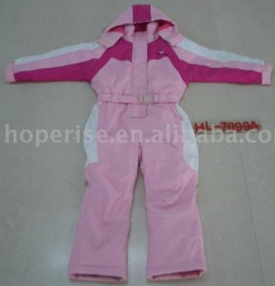 girl`s ski suit (Girl `s Ski-Anzug)