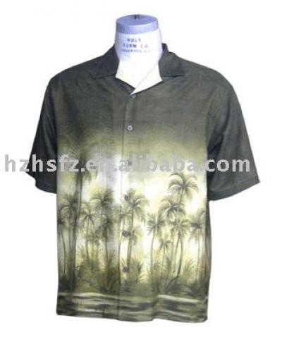 Coco Flower Figured shirt (Coco Flower Figured shirt)