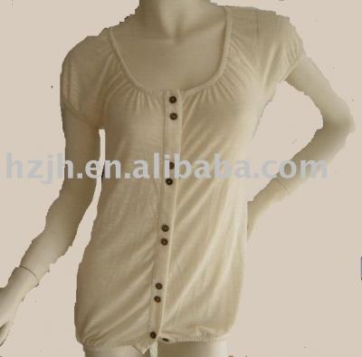 Ladies` Blouse made of Bamboo node, spandex (Ladies `Blouse fait de nœud de bambou, le spandex)