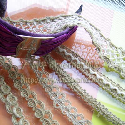 Cotton warp knitted lace (Cotton warp knitted lace)