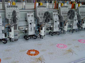 JIALUN GY106 Computerized Multi-Head Embroidery Machine (JIALUN GY106 Informatisé Multi-Head Machine à broder)