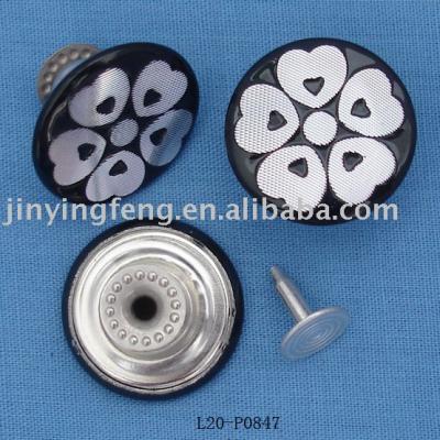 Heart shape flower button (Heart shape flower button)