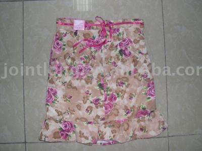 KGB1273 Girls` Printed Skirt, Fabric: cotton 21w imitation velveteen (KGB1273 Girls` Printed Skirt, Fabric: cotton 21w imitation velveteen)