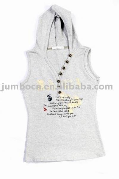 Ladies` hoody vest