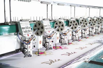 embroidery machine with sequin %26 chenelli attachment (broderie machine avec 26% paillettes chenelli attachement)