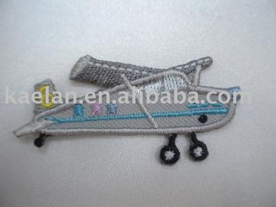 (71284)Airplane Embroidered badge ((71284) Airplane écusson brodé)