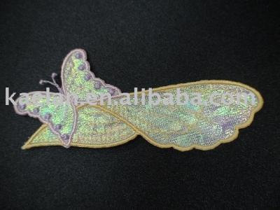 (71272)Butterfly Embroidered badge ((71272) badge papillon brodé)