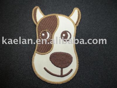 (71179)Dog Embroidered badge ((71179)Dog Embroidered badge)