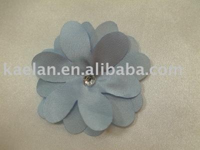 (75023) laser flower with hand sew plastic crystal ((75023) лазерные цветок с ручным шить пластический кристалл)