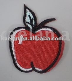 Apple Embroidered Patches (Apple Embroidered Patches)