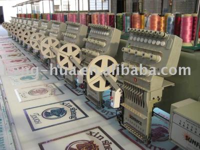 computerized embroidery machine (компьютеризированной машинная вышивка)