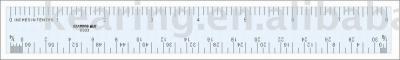 Scale Ruler 8503(Sandwich Line, inch) (Scale Ruler 8503 (sandwich Line, pouce))