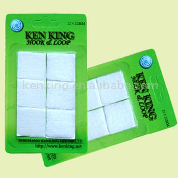 hook %26 loop with blister card packing (Haken% 26-Schleife mit Blisterpackung Verpackung)