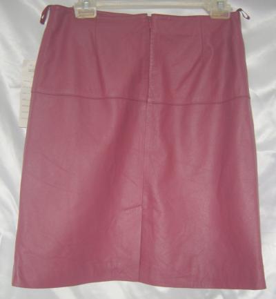 leather skirt (leather skirt)