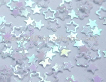 Rainbow Hollow Star Sequin (Rainbow Star Hollow Sequin)