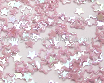 Rainbow Hollow Star Sequin (Rainbow Hollow Star Sequin)