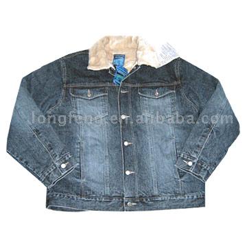 Mens` Denim Jacket W/sherpa Lining (MLJ-780) (Mens` Denim Jacket W/sherpa Lining (MLJ-780))