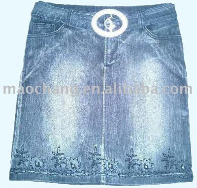 women`s jean skirts