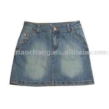 Jean skirt (Jean skirt)