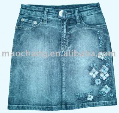 women`s jean skirts