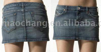 MC021SKW jean skirt