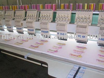 Flat embroidery machine (Broderie machine à plat)