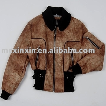 women`s flocking coat AM-801 (Women `s flocage manteau AM-801)