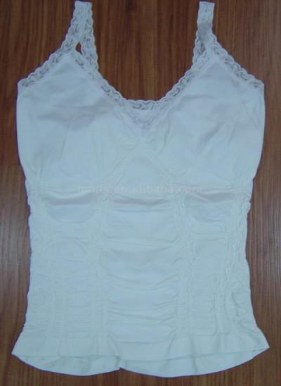 Ladies` Vest with Lace (Ladies` Vest with Lace)