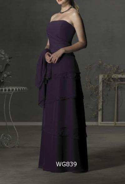 Evening dress(WG839) (Вечерние платья (WG839))