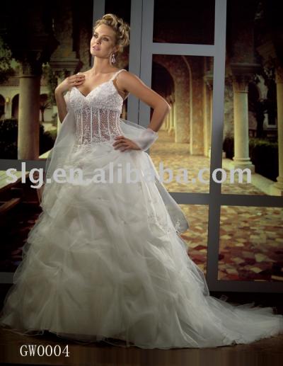 GW0004 bridal dress (GW0004 robe de mariée)