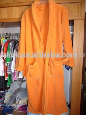 coral fleece bathrobe (peignoir polaire coralliens)