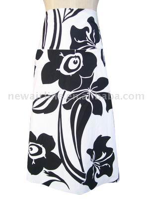 Cotton Printed Skirt (Cotton Printed Skirt)