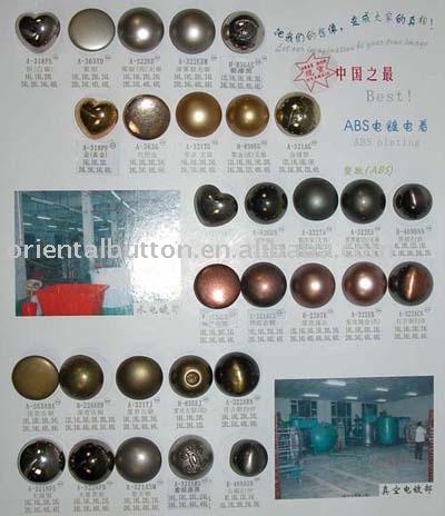 ABS PLATED BUTTON (ABS PLATED КНОПКА)