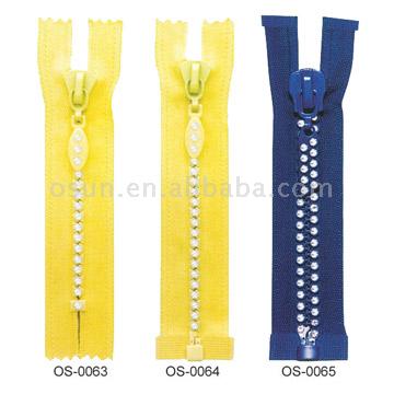 Rhinestone Zippers (Rhinestone Молнии)