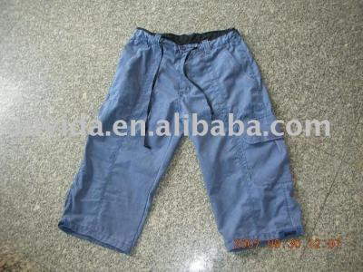 Men`s washed TC 3/4 shorts stock (MEN `S промывают ТК 3 / 4 шорты складе)