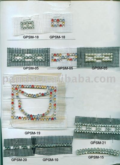 rhinestone mesh (strass à mailles)