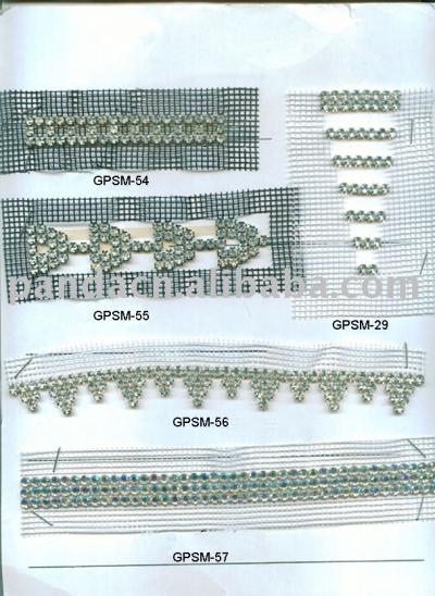 rhinestone mesh (rhinestone mesh)