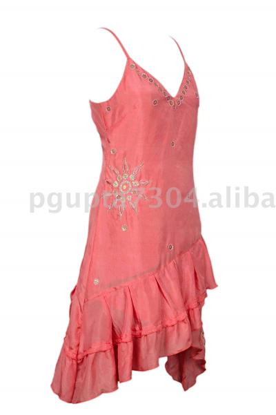 Silk Embroidered Dress (Silk Embroidered Dress)