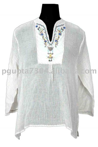 Ladies Cotton Blouse (Damen Baumwoll-Bluse)