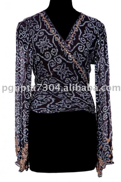 Silk Embroidered Ladies` Blouses (Soie brodée Ladies `Blouses)