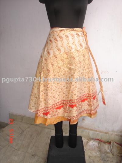 Sari Wrap Skirt (Sari Wrap Skirt)