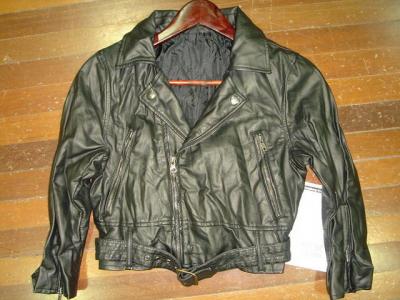 Leather coat (Leather coat)