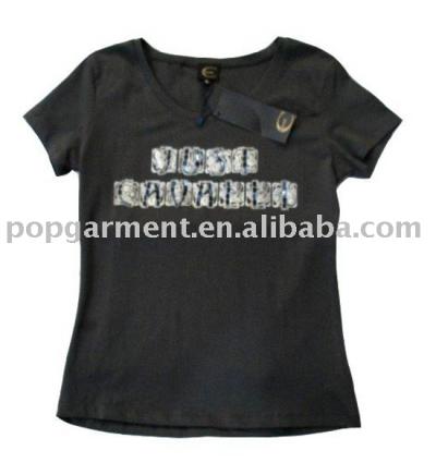 Branded Ladies` Cotton T-shirts (Фирменная Дамские Хлопок футболках)