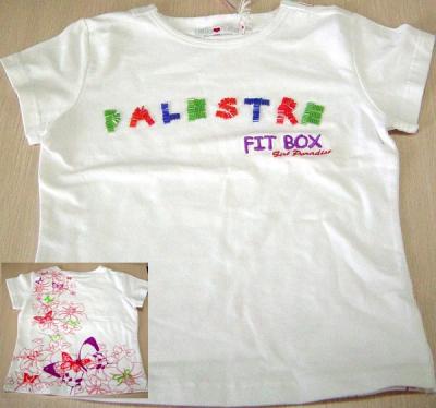 Girl`s T-Shirt with Sequin by Hand (Girl `s T-Shirt avec Sequin à la main)