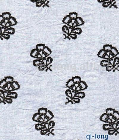 All over embroidery lace fabric (All over embroidery lace fabric)