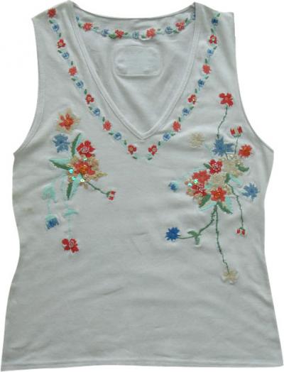 Ladies` Shirts With Embroider (Ladies `Shirts avec Brodez)