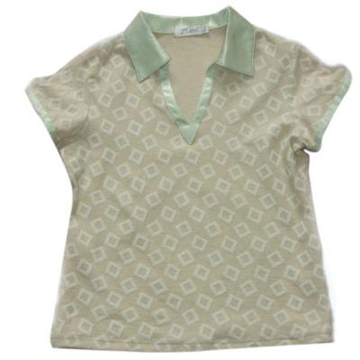 Color Cotton Jacquard Ladies` T Shirts (Цвета жаккардовых хлопчатобумажных Дамские футболки)