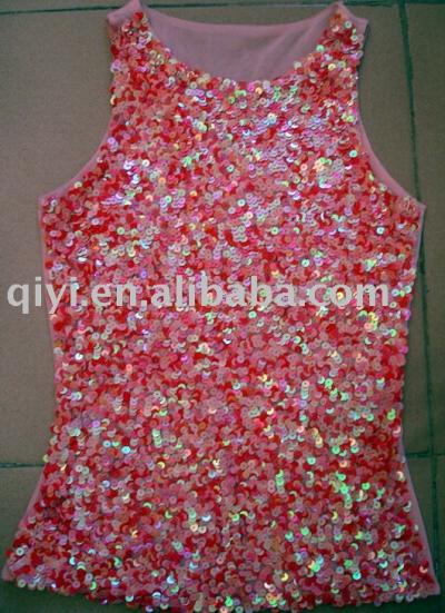 Ladies Fashion Clothing Manufacturers on Ladies Fashion Sequins Embroidery Tank Top