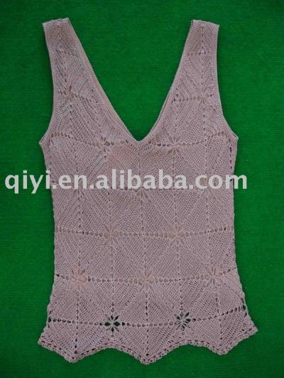 ladies crochet camisole (Damen crochet Leibchen)